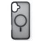 Чохол-накладка BeCover Metal Buttons Case MagSafe для Apple iPhone 16 Black (712090)