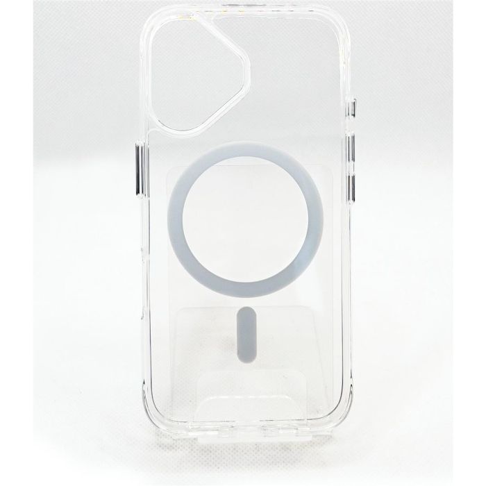 Чохол-накладка BeCover Space Case MagSafe для Apple iPhone 16 Transparancy (712102)