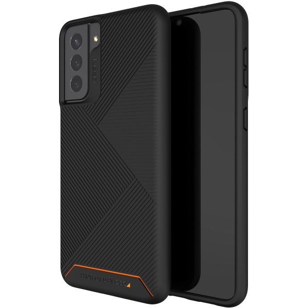 Чохол-накладка Zagg Gear4 Denali для Samsung Galaxy S21 SM-G991 Black/Red (702007299 / 702007459)