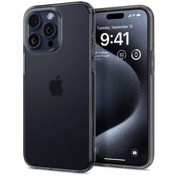 Чохол-накладка Spigen Crystal Flex для Apple iPhone 15 Pro Space Crystal (ACS06469)