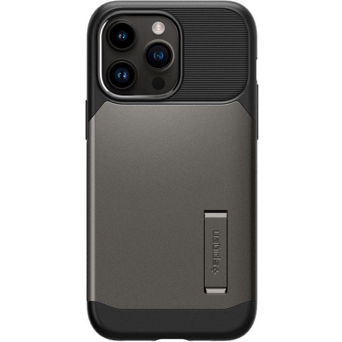Чохол-накладка Spigen Slim Armor with MagFit для Apple iPhone 14 Pro Max Gunmetal (ACS04646)
