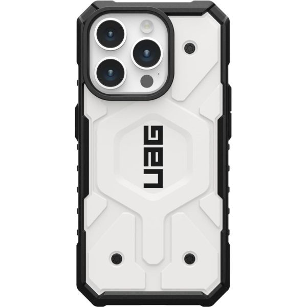 Чохол-накладка Urban Armor Gear Pathfinder Magsafe для Apple iPhone 15 Pro White (114281114141)