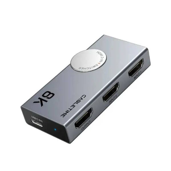Сплітер Cabletime 4К HDMI Black (CP34G)