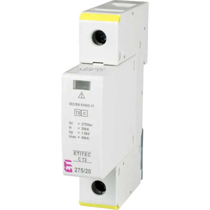 ETI TEC C T2 275/20 (1+0) 2p Обмежувач перенапруги