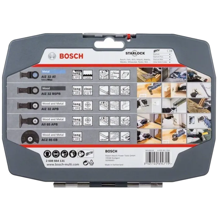 Bosch Pro Best of Cutting (Starlock) Набір полотен