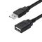 Кабель ColorWay USB - USB V 2.0 (M/F), 1.8 м, Black (CW-CBUF076-BK)