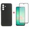 Чохол-накладка Dengos Carbon для Samsung Galaxy A26 SM-A266 Black (DG-KM-137) + захисне скло