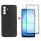 Чохол-накладка Dengos Carbon для Samsung Galaxy A17 Black (DG-KM-160) + захисне скло