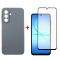 Чохол-накладка Dengos Carbon для Samsung Galaxy A17 Grey (DG-KM-161) + захисне скло