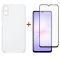 Чохол-накладка Dengos Soft для Samsung Galaxy A07 SM-A075 Clear (DG-KM-170) + захисне скло