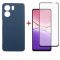 Чохол-накладка Dengos Carbon для Oppo A5X Blue (DG-KM-176) + захисне скло