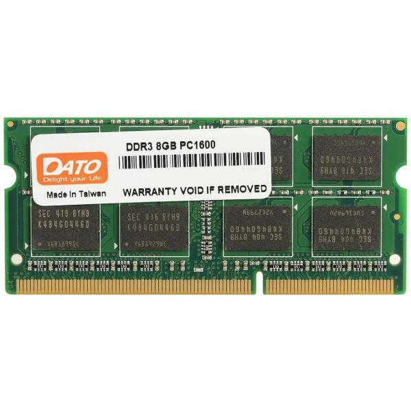 Модуль пам`ятi SO-DIMM DDR3L 8GB/1600 Dato (DT8G3DSDLD16)