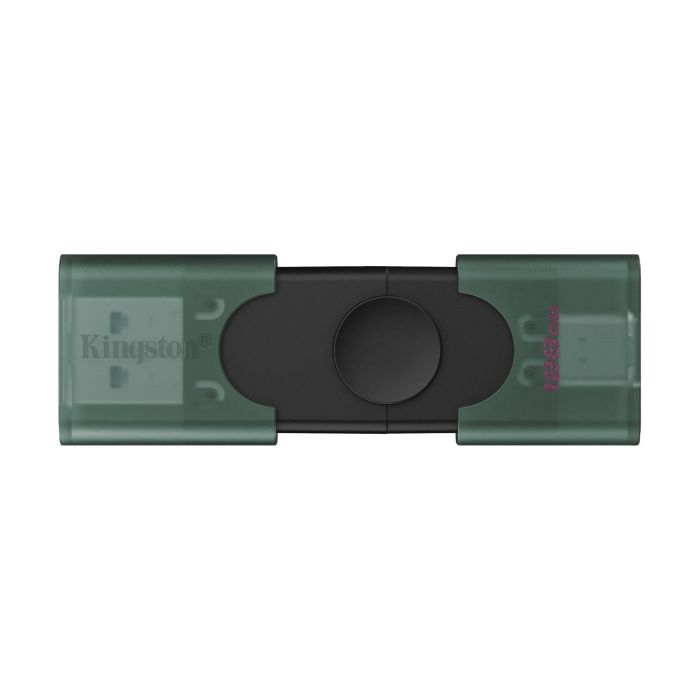 Флеш-накопичувач USB3.2 128GB Type-C Kingston DataTraveler Duo Green (DTDEG2/128GB)