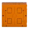 Enext e.plbox.stand.w.08k Корпус пластиковий 8-модульний вбудований