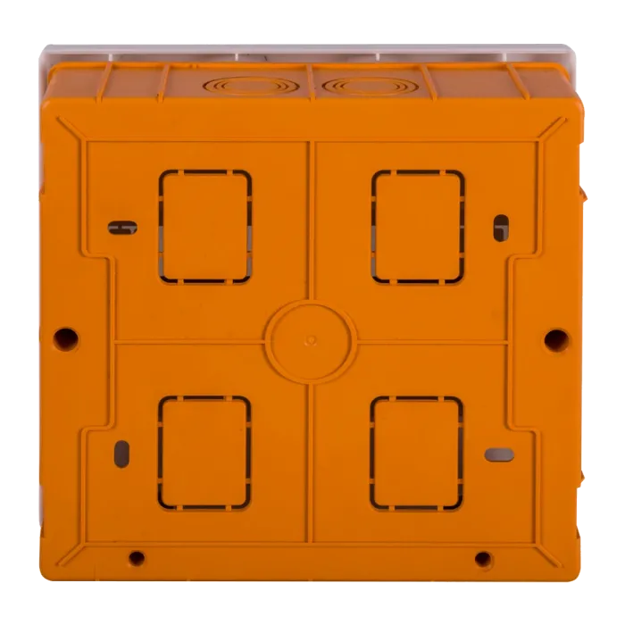 Enext e.plbox.stand.w.08k Корпус пластиковий 8-модульний вбудований