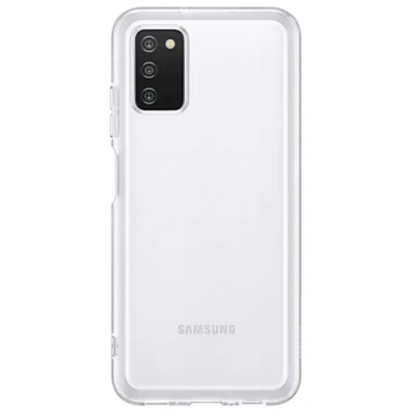 Чохол-накладка Samsung Soft Clear Cover для Samsung Galaxy A03s SM-A037 Transparent (EF-QA037TTEGRU)