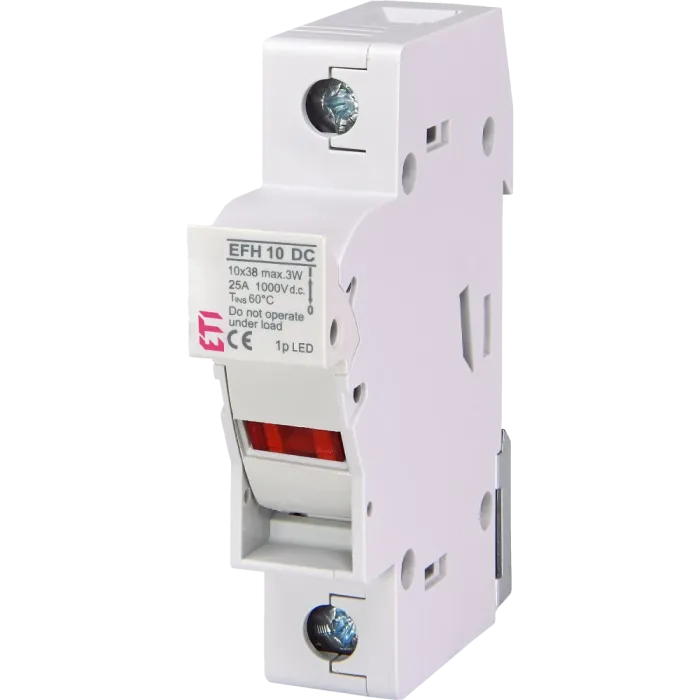 ЕТІ EFH 10 1P 25A 1000V DC Тримач запобіжника
