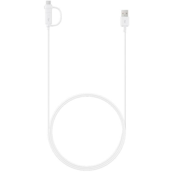 Кабель Samsung USB Type-C/microUSB - USB, (M/M), 1.5 м, White (EP-DG930DWEGRU)