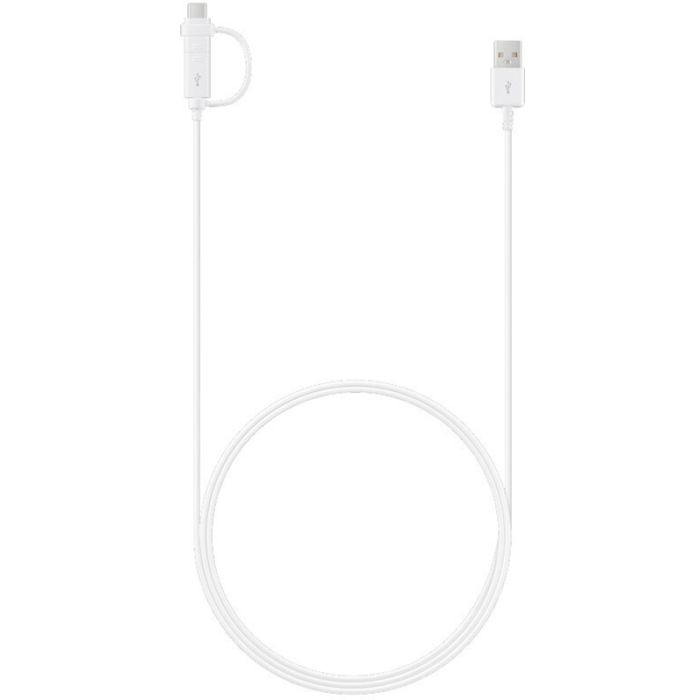 Кабель Samsung USB Type-C/microUSB - USB, (M/M), 1.5 м, White (EP-DG930DWEGRU)