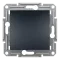 Schneider Electric EPH0100171 Asfora Вимикач 1-клавішний антрацит