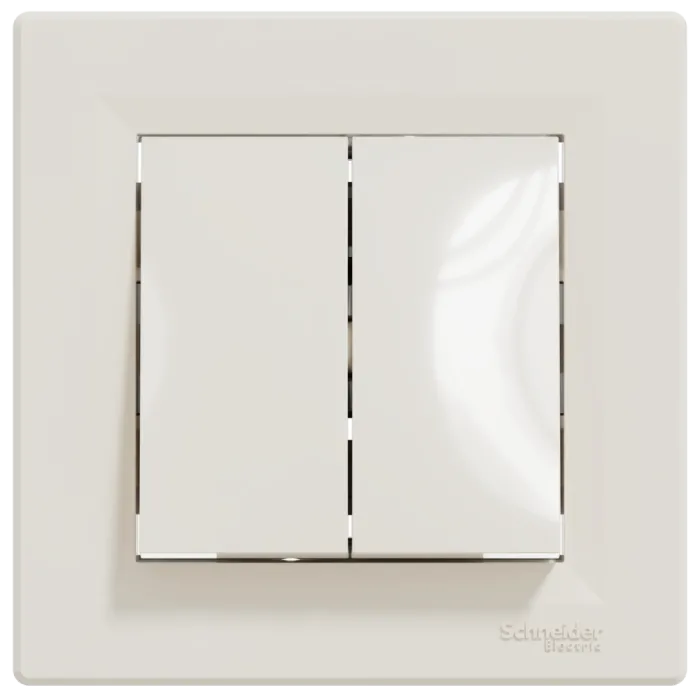 Schneider Electric Asfora EPH0300123 Вимикач двоклавішний самозатискний