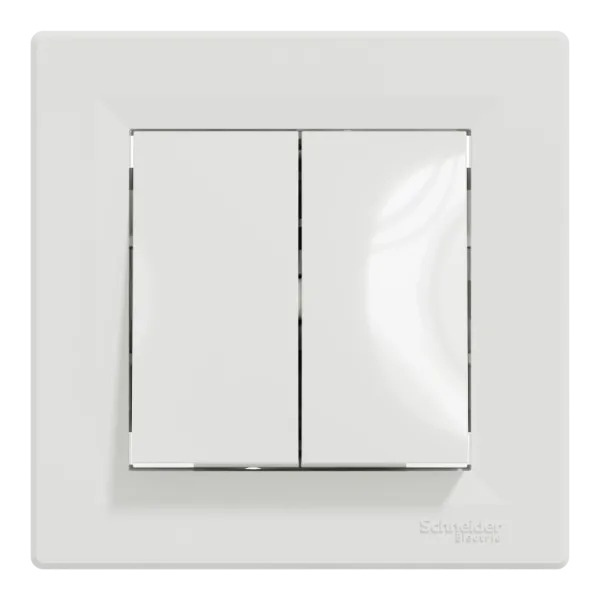 Schneider Electric ASFORA EPH0600121 Вимикач 2-кл. білий прохідний