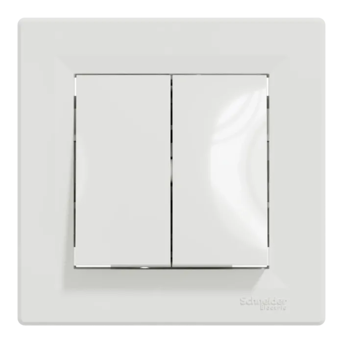 Schneider Electric ASFORA EPH0600121 Вимикач 2-кл. білий прохідний