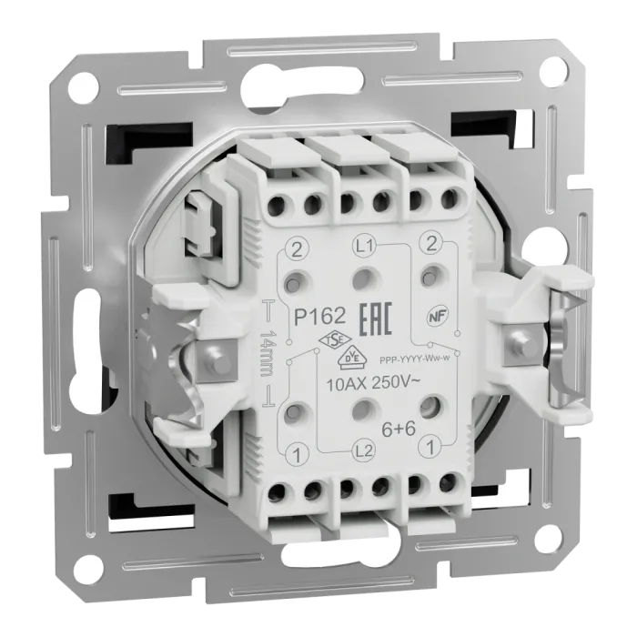 Schneider Electric Asfora EPH0600171 Перемикач двоклавішний