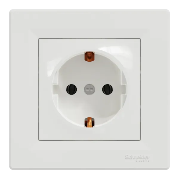 Schneider Electric ASFORA EPH2900121 Розетка одинарна із заземленням
