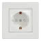 Schneider Electric ASFORA EPH2900221 Розетка одинарна із заземленням і шторкою