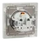 Schneider Electric ASFORA EPH2900221 Розетка одинарна із заземленням і шторкою