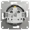 Schneider Electric Asfora EPH2900271 Розетка із заземленням та шторками антрацит