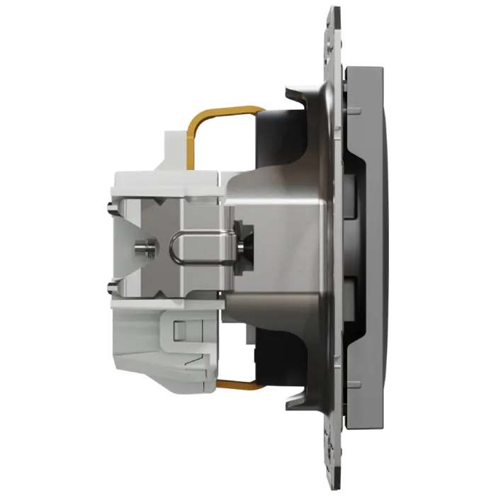 Schneider Electric Asfora EPH2900271 Розетка із заземленням та шторками антрацит