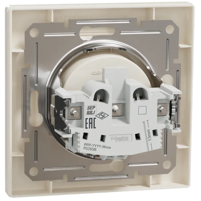 Schneider Electric Asfora EPH3000123 Розетка без заземлення