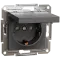 Schneider Electric Asfora EPH3100171 Розетка антрацит