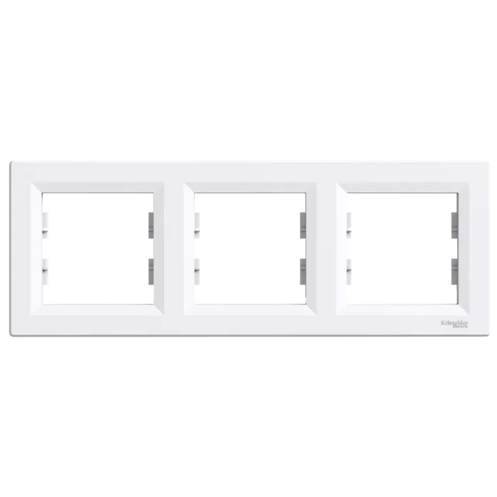 Schneider Electric ASFORA EPH5800321 Рамка 3-місна горизонтальна біла