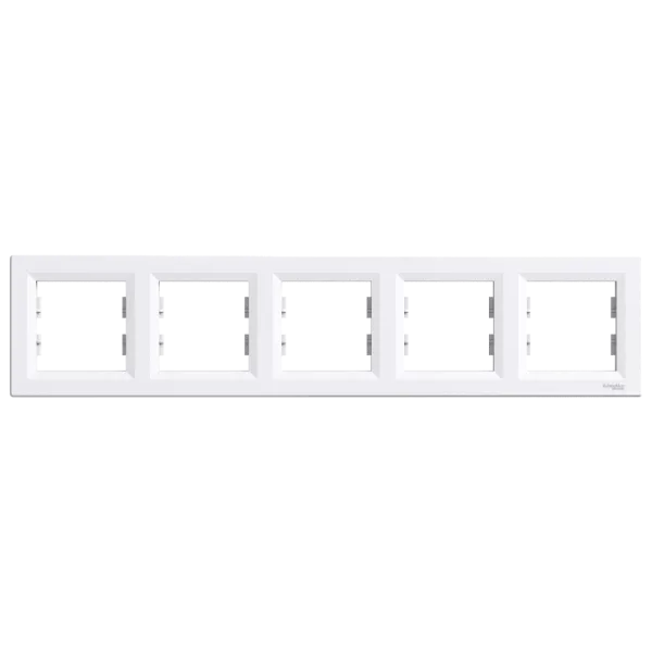 Schneider Electric ASFORA EPH5800521 Рамка 5-місна горизонтальна біла