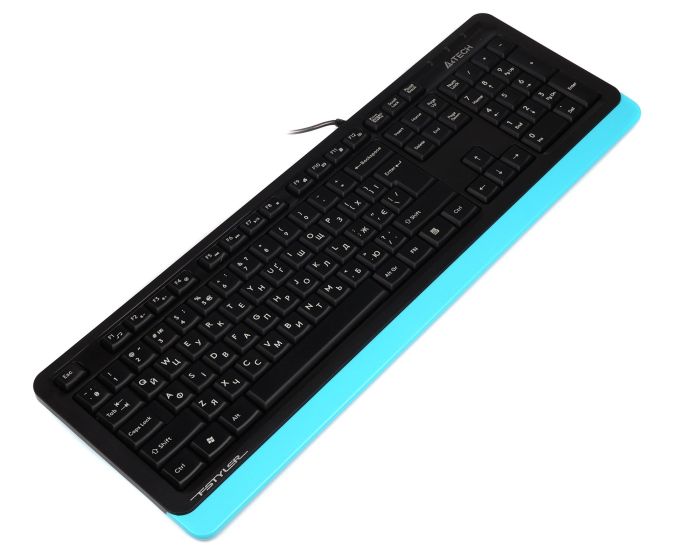 Клавіатура A4Tech FK10 Ukr Blue