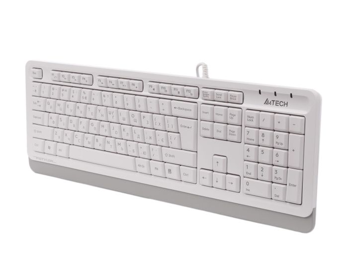 Клавіатура A4Tech Fstyler FKS10 White