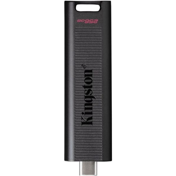 Флеш-накопичувач USB3.2 256GB Type-C Kingston DataTraveler Max Black (DTMAX/256GB)