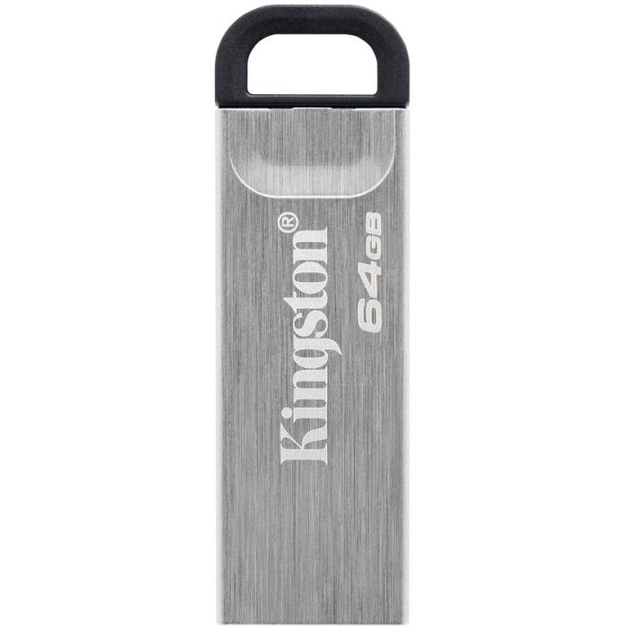 Флеш-накопичувач USB3.2 64GB Kingston DataTraveler Kyson Silver/Black (DTKN/64GB)