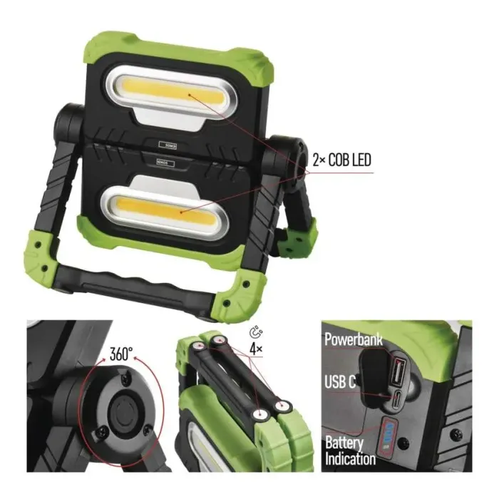 EMOS P4536 20W 2000Lm Li-Ion Лiхтар LED