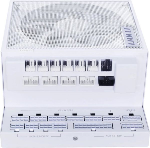 Блок живлення Lian Li Edge Gold 1200W White with Hub, EU Cord (G9P.EG1200G.WH00.EU)
