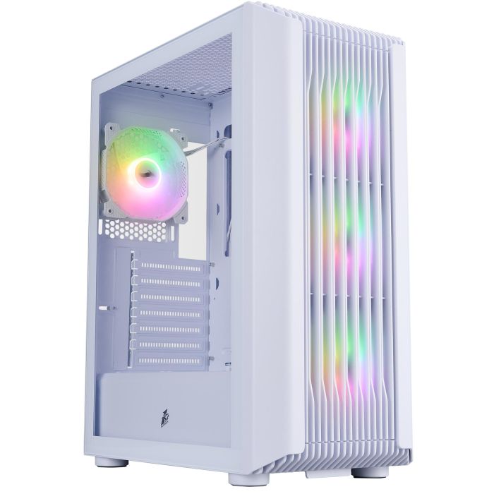 Корпус 1stPlayer H6-WH-4F7-W White без БЖ