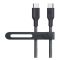 Кабель Anker 544 USB-C - USB-C, 0.9 м, Black (A80F5H11)