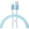 Кабель Baseus Crystal Shine USB - Lightning (M/M), 2.4A, 2 м Sky Blue (CAJY001203)