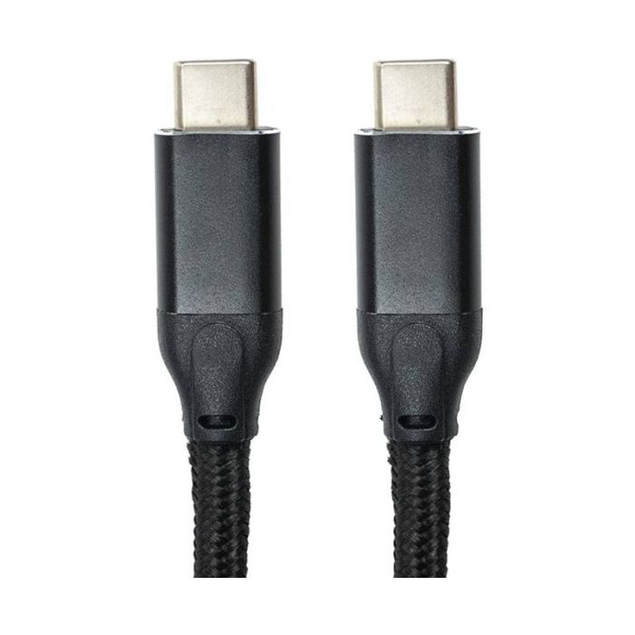 Кабель San Guan USB Type-C - USB Type-C (M/M) PD 60W, 3 м, Black (CA914104)
