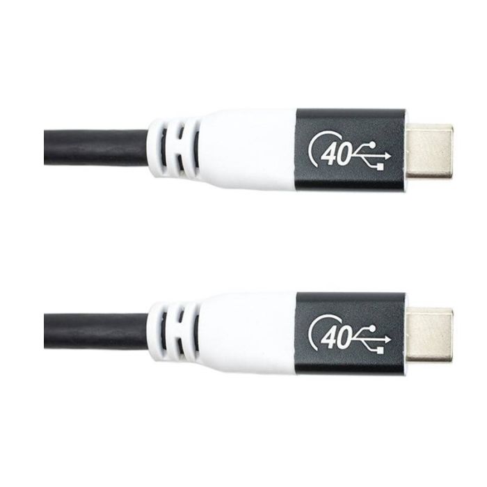 Кабель San Guan USB Type-C - USB Type-C (M/M) PD 100W, 40Gbps, 3 м Black (CA914135)