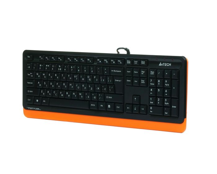Клавіатура A4Tech Fstyler FKS10 Orange
