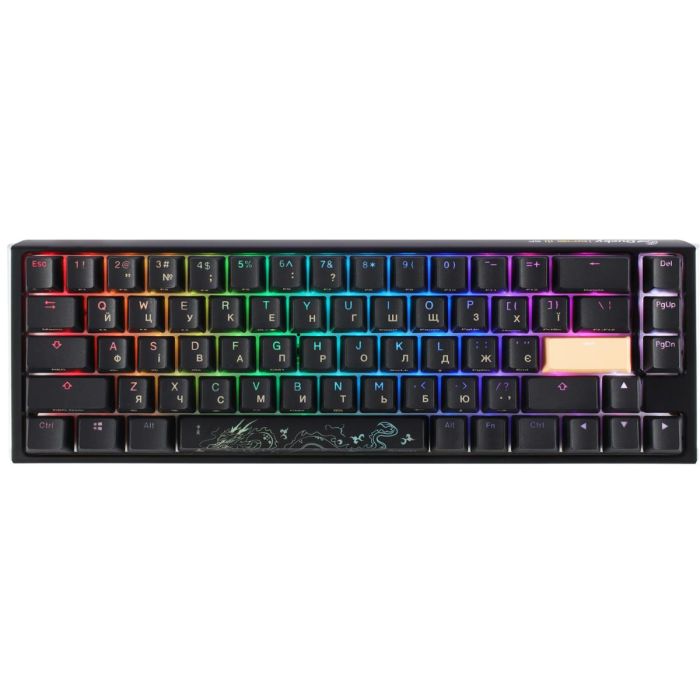 Клавіатура Ducky One 3 SF Cherry MX Brown RGB UA USB Black (DKON2167ST-BUAPXCLAWSC1)